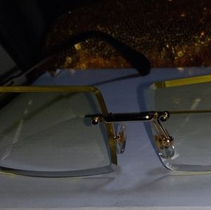 Vintage rectangular sunglasses